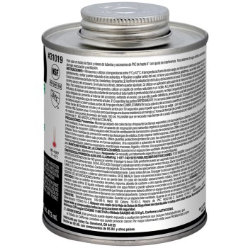 16oz Med Clear Cement