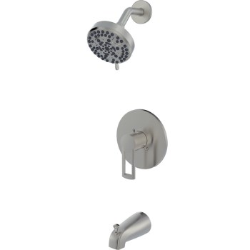 Compass Westdale Tub/Shower Faucet, Brushed Nickel