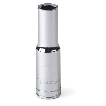 GearWrench 1/4" Drive Deep Socket, 6 Point - 1/4"