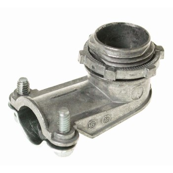 Squeeze Connector, 90 Degree Flex 3/8 inch