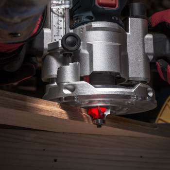 Rounding Over Router Bit - 3/8" Radius, 1/4" Shank