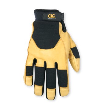 Hybrid Deerskin Work Gloves - Medium