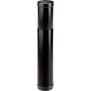 Telescoping 6" Diameter Pipe with Trim ~ Adjusts 44-68"