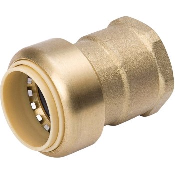 Push Fit FPT Adapter - 1" x 1"