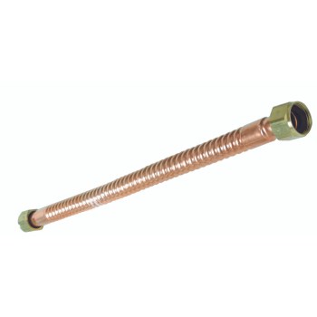 Flexible Water Heater Connector - 3/4" FIP, 24"