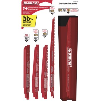 Reciprocating Blade Demon Set, 14 Piece
