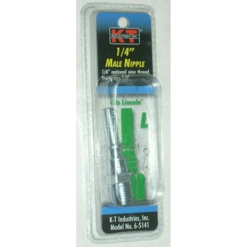 K-T Industries Lincoln Air Nipple - 1/4" Male NPT