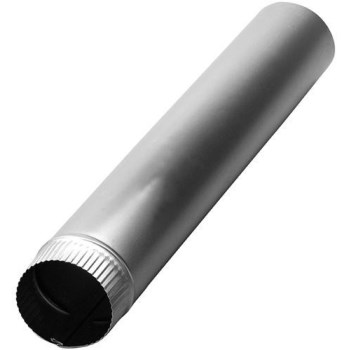 Aluminium Vent Pipe ~ 4" X 24", Aluminum