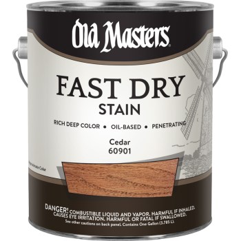 Fast Dry Wood Stain,  Cedar ~ Gal 