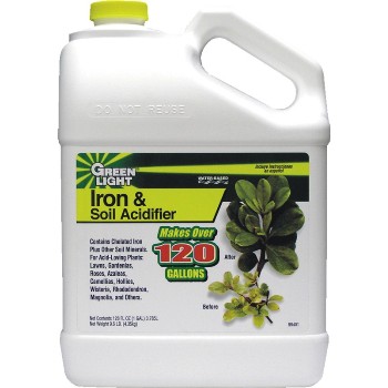 soil iron acidifier light fertilizer lowes gallon concentrate plant