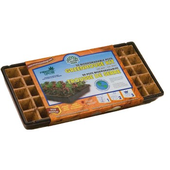Greenhouse Fiber Pot Starter Kit 