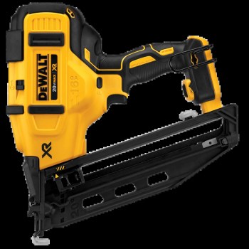 DeWalt 20V MAX XR 16GA Angled Finish Nailer, Bare Tool