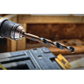DeWalt Black Oxide Split Point Drill Bit - 1/4"