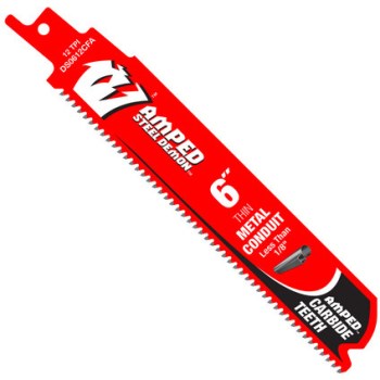 Diablo Amped Steel Demon Recip Blade - 6", 12 TPI, 3pk