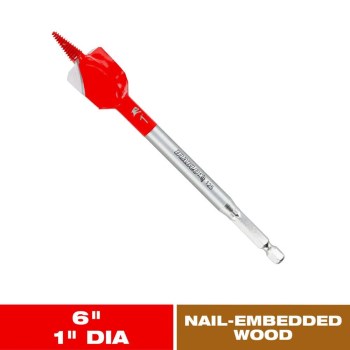 Demo Demon Spade Bit - 1" x 6"