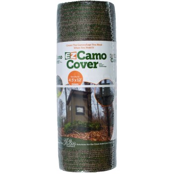 Volm EZ Camo Cover, Green - 4.5 Ft x 12 Ft