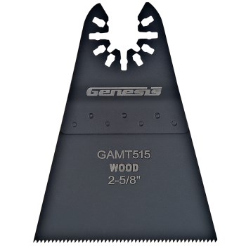 Genesis Precision Flush Cut Oscillating Blade - 2-5/8"
