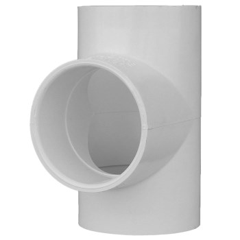 Charlotte Pipe PVC Schedule 40 Tee, Slip x Slip x Slip - 3"