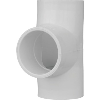 Charlotte Pipe PVC Schedule 40 Tee, Slip x Slip x Slip, 1-1/2"