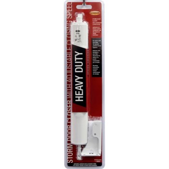 Heavy Duty Storm Door Closer   White