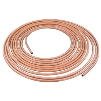 Soft Copper Tubing, Type L - 1/2" x 60 Ft