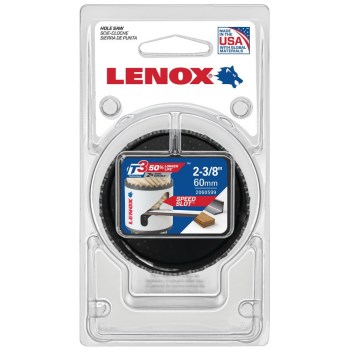 Lenox SpeedSlot Bi-Metal Hole Saw - 2-3/8"