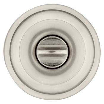 Kwikset Cove SmartKey Entry Knob, Satin Nickel