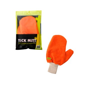 Tick Mitt Tick Removal Glove, Orange
