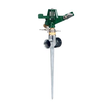 Zinc Impact Sprinkler on Spike