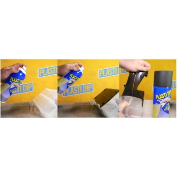 Plastic Spray, 11 Ounce, Black