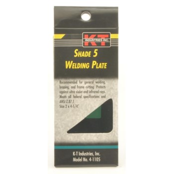 Welding Filter Plates, Shade #10 ~ 2" x 4 1/4"