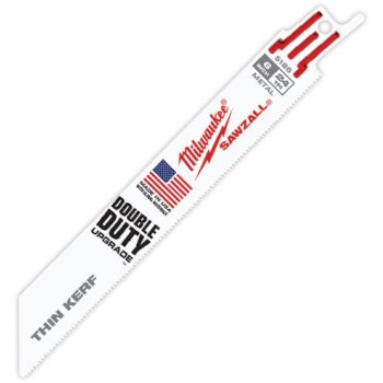 Heavy Duty Bi-Metal SawzAll Blades ~ 24t x 6" X 3/4" x .038"