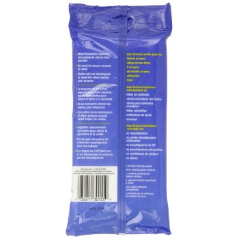 Ettore Window Screen Wipes - 25-Pack