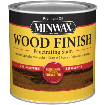 Minwax 22763 Penetrating Wood Stain, Espresso ~ 1/2 Pint
