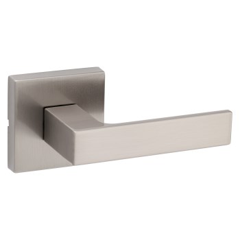 Kwikset Singapore Passage Lever, Satin Nickel