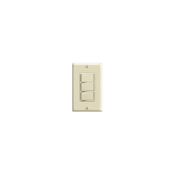 Decora Combo Switch, 3-Rocker - 15 Amp, Ivory