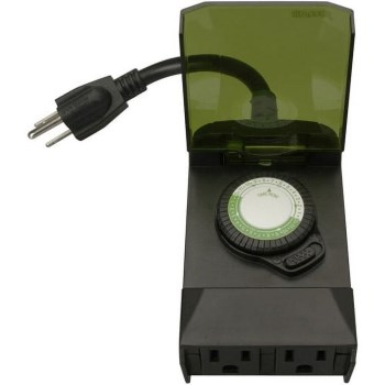 Outdoor Timer, Mechanical - 24 Hour