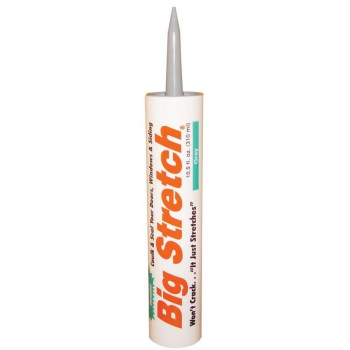 Big Stretch Acrylic Sealant, Gray ~   10.5oz 