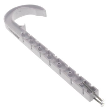 Sioux Chief Hangs Tuff J-Hook Extension Hanger, White - 1-1/2"