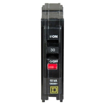 Square D QO Single Pole Breaker - 30 Amp