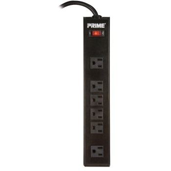 6 Outlet Workshop PowerStrip w/10 Ft Cord