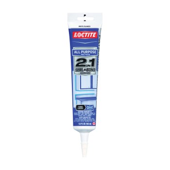 Loctite PolySeamSeal All Purpose Caulk, White - 5.5 oz