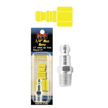 1/4" M NPT 1/4" Nipple