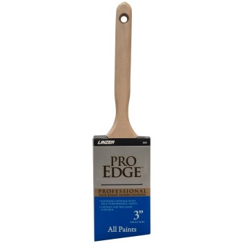 Linzer Pro Impact Angle Sash Brush, Polyester - 3"