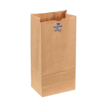 Heavy Duty Grocery Bag, Brown - 10 Lb