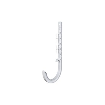 Sioux Chief Hangs Tuff J-Hook Extension Hanger, White - 3"