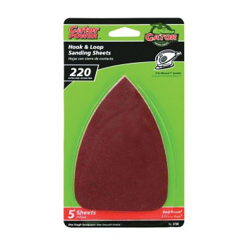 Detail Sander Refill Sheets, 220 Grit - 5pk