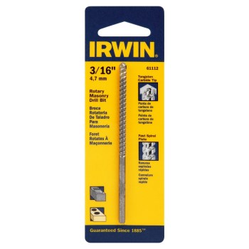 Irwin Rotary Masonry Drill Bit - 3/16" x 4"