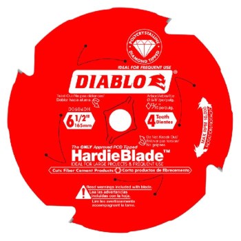 Diablo HardieBlade Fiber Cement Saw Blade - 6-1/2"