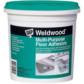 DAP Multi-Purpose Floor Adhesive - 1 Qt